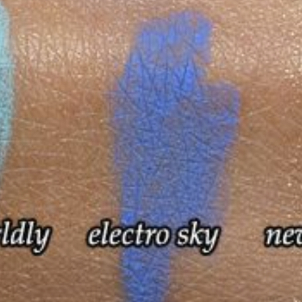 ❇️🧚‍♀️ELECTRO SKY Mac DISCONTINUED Eyeshadow Single NWT - Picture 4 of 7